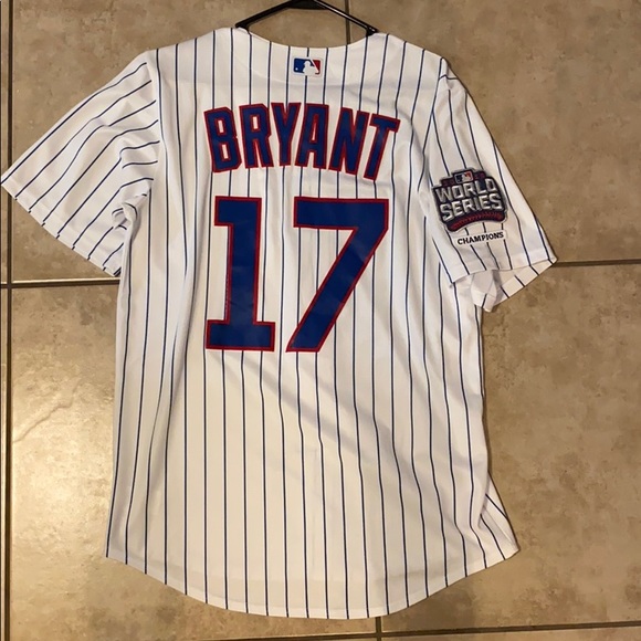 bryant world series jersey